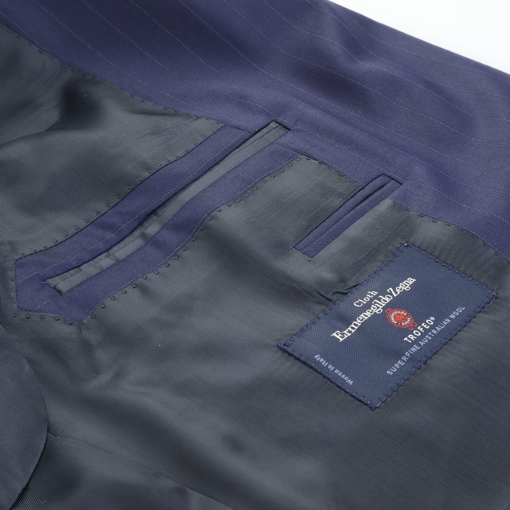 HENRY SARTORIAL HERITAGE Trofeo Stripe Suit BLUE - Henry Bucks