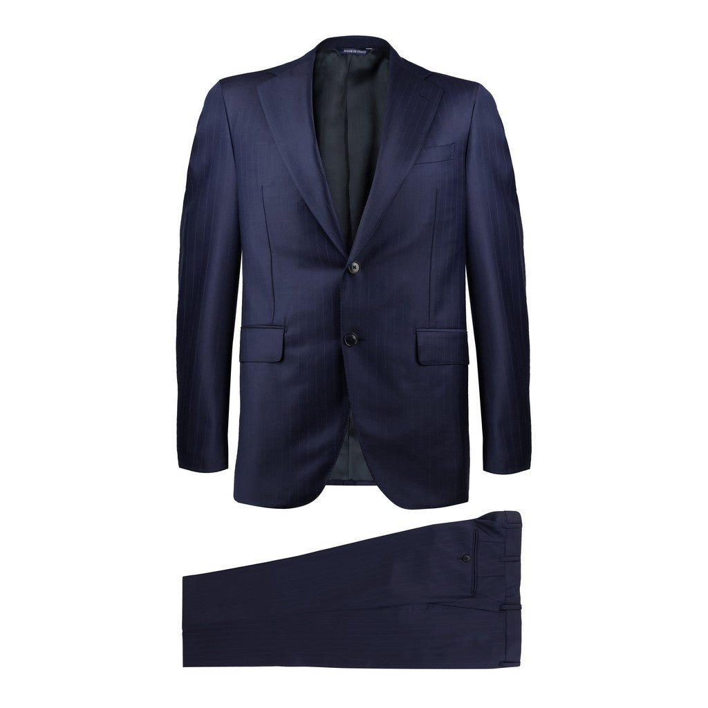 HENRY SARTORIAL HERITAGE Trofeo Stripe Suit BLUE - Henry Bucks