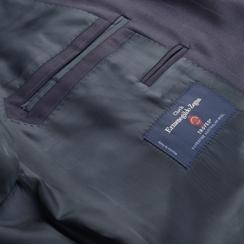 HENRY SARTORIAL HERITAGE Trofeo Stripe Suit NAVY - Henry Bucks