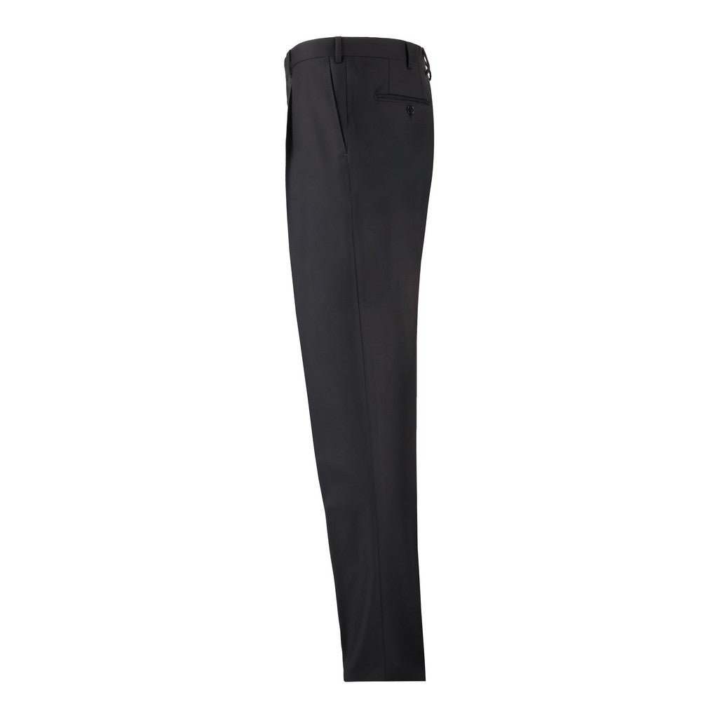 HENRY SARTORIAL HERITAGE Zegna Trofeo Wool Trouser BLACK - Henry Bucks