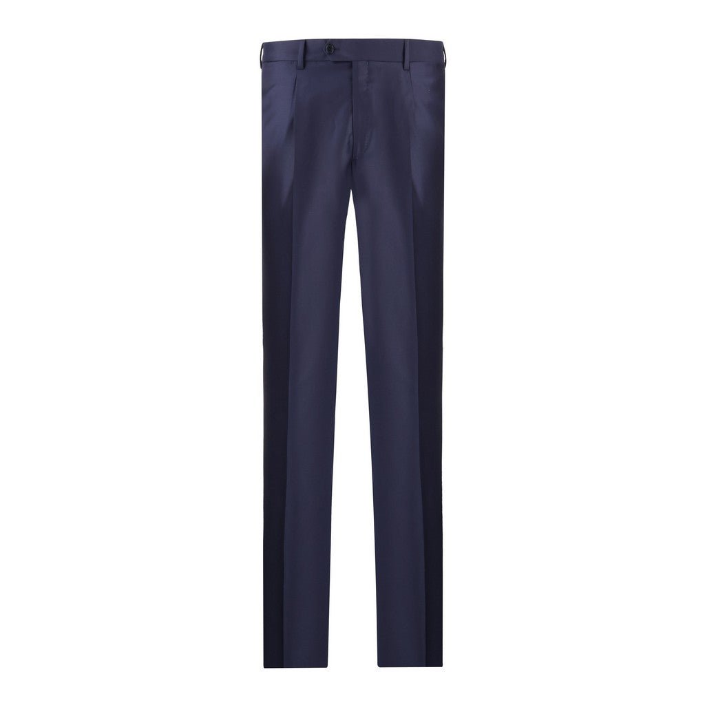 HENRY SARTORIAL HERITAGE Zegna Trofeo Wool Trouser DARK NAVY - Henry Bucks
