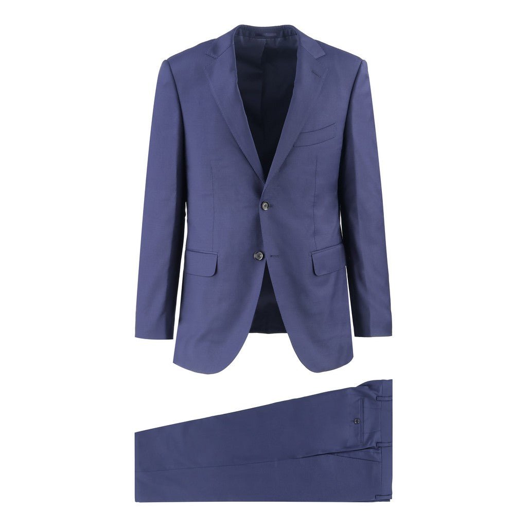 HENRY SARTORIAL Merino Wool Suit DARK NAVY - Henry Bucks