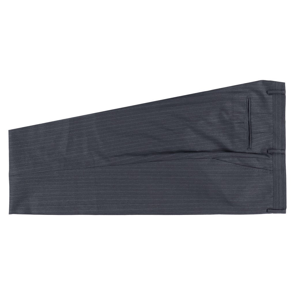 HENRY SARTORIAL Pinstripe Notch lapel Suit CHARCOAL REG - Henry Bucks