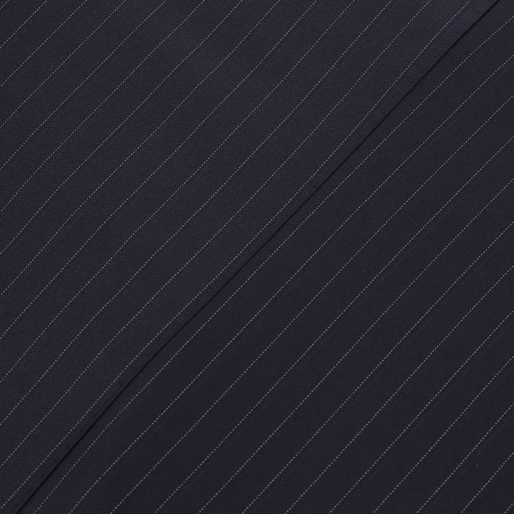 HENRY SARTORIAL Pinstripe Notch Lapel Suit NAVY REG - Henry Bucks