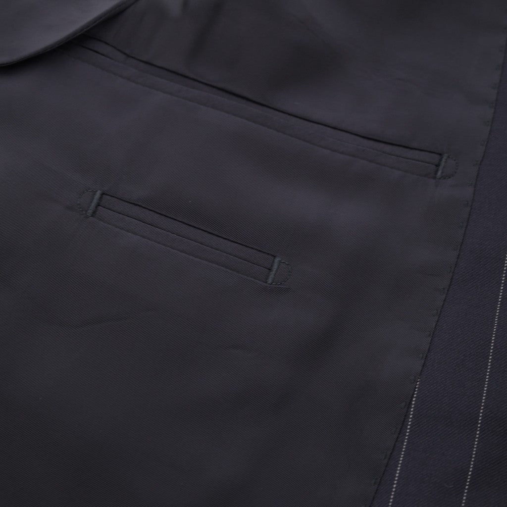 HENRY SARTORIAL VBC Wool Stripe Suit NAVY - Henry Bucks