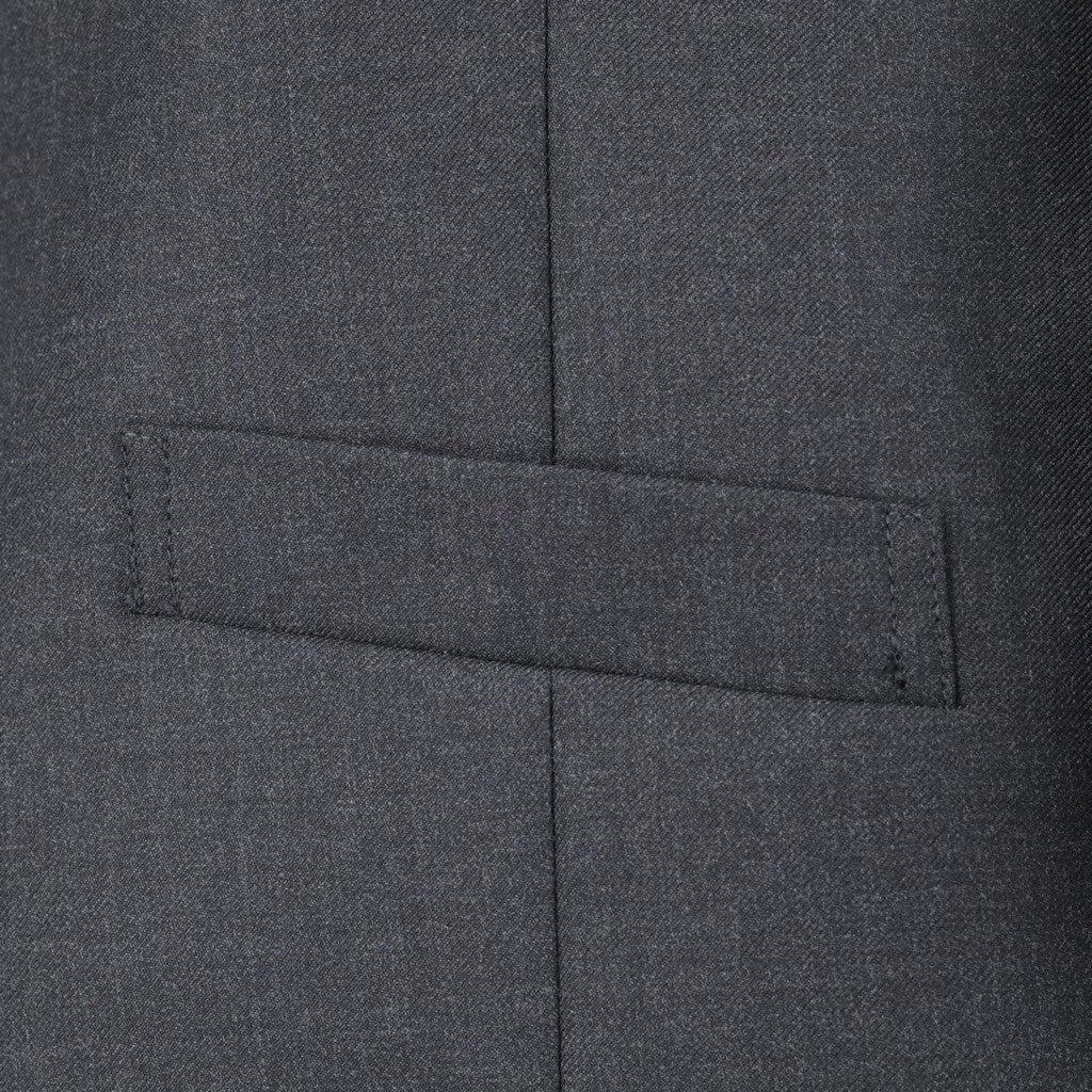 HENRY SARTORIAL VBC Wool Waistcoat CHARCOAL - Henry Bucks
