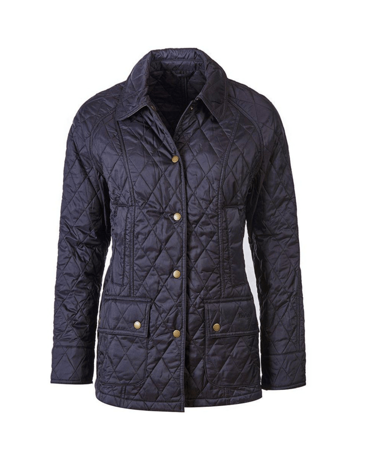 HENRY SARTORIAL x BARBOUR Women Beadnell Quilted Jacket NAVY