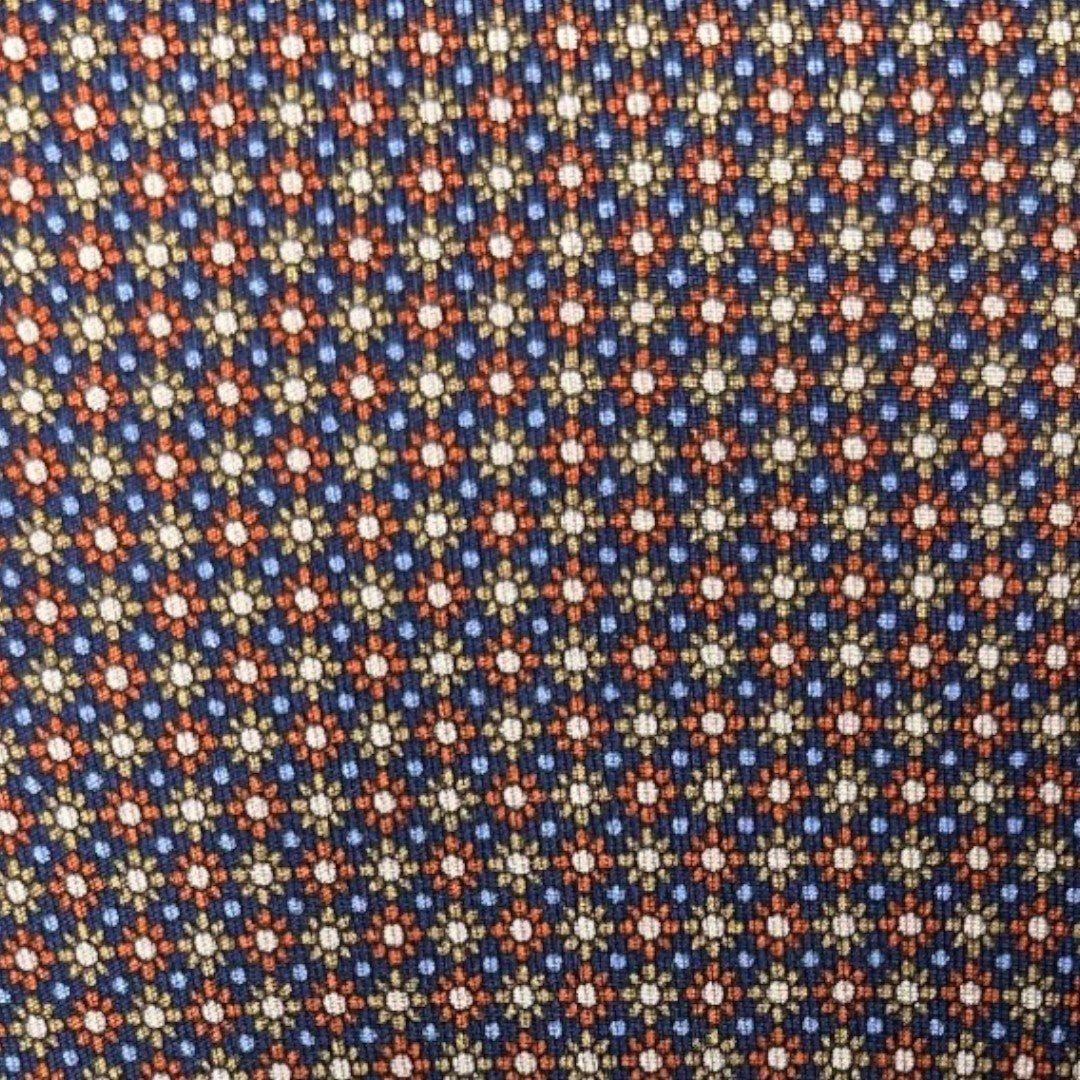 HENRY SARTORIAL X CANTINI Silk Printed Tie RED - Henry Bucks