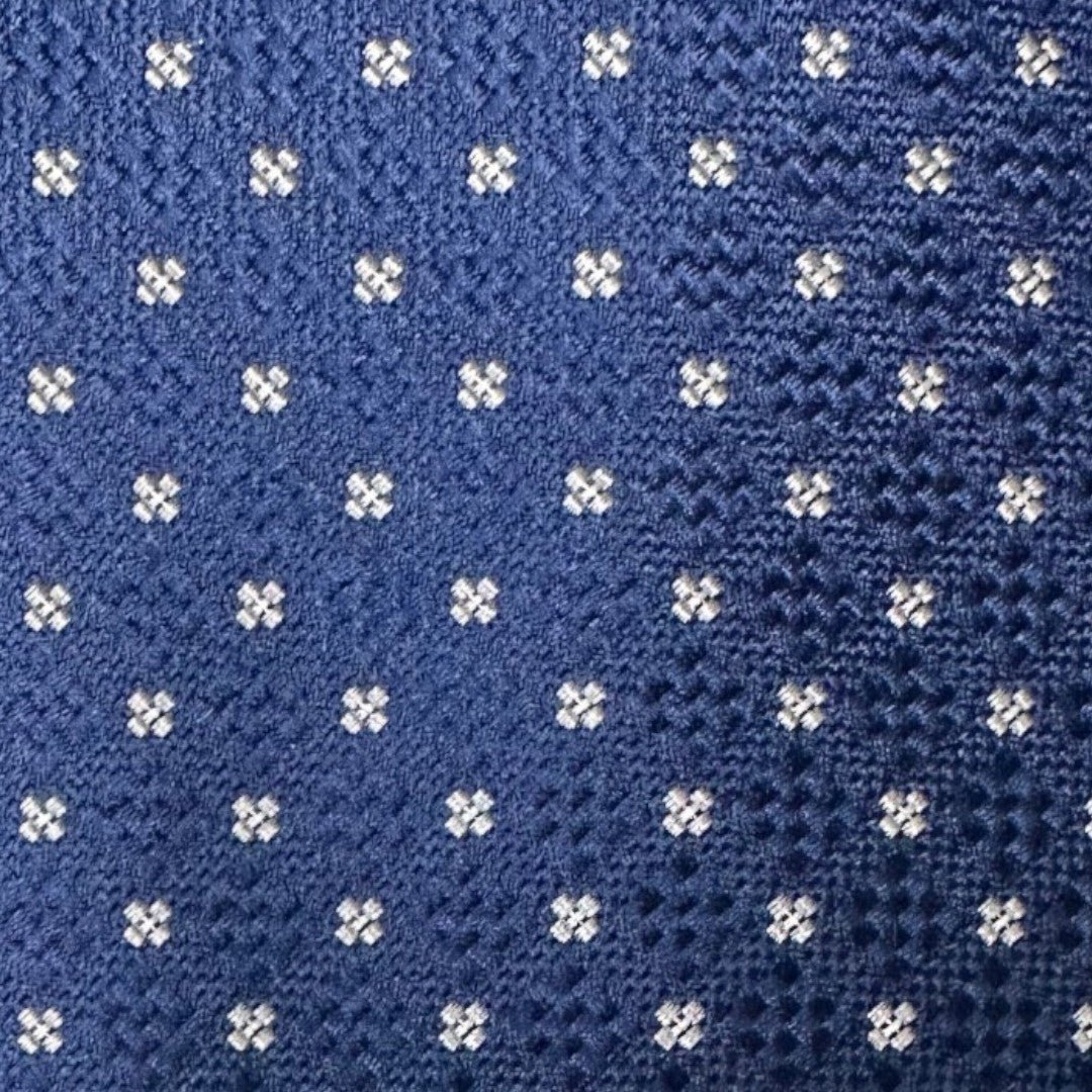 HENRY SARTORIAL X CANTINI Silk Woven Tie GREY - Henry Bucks