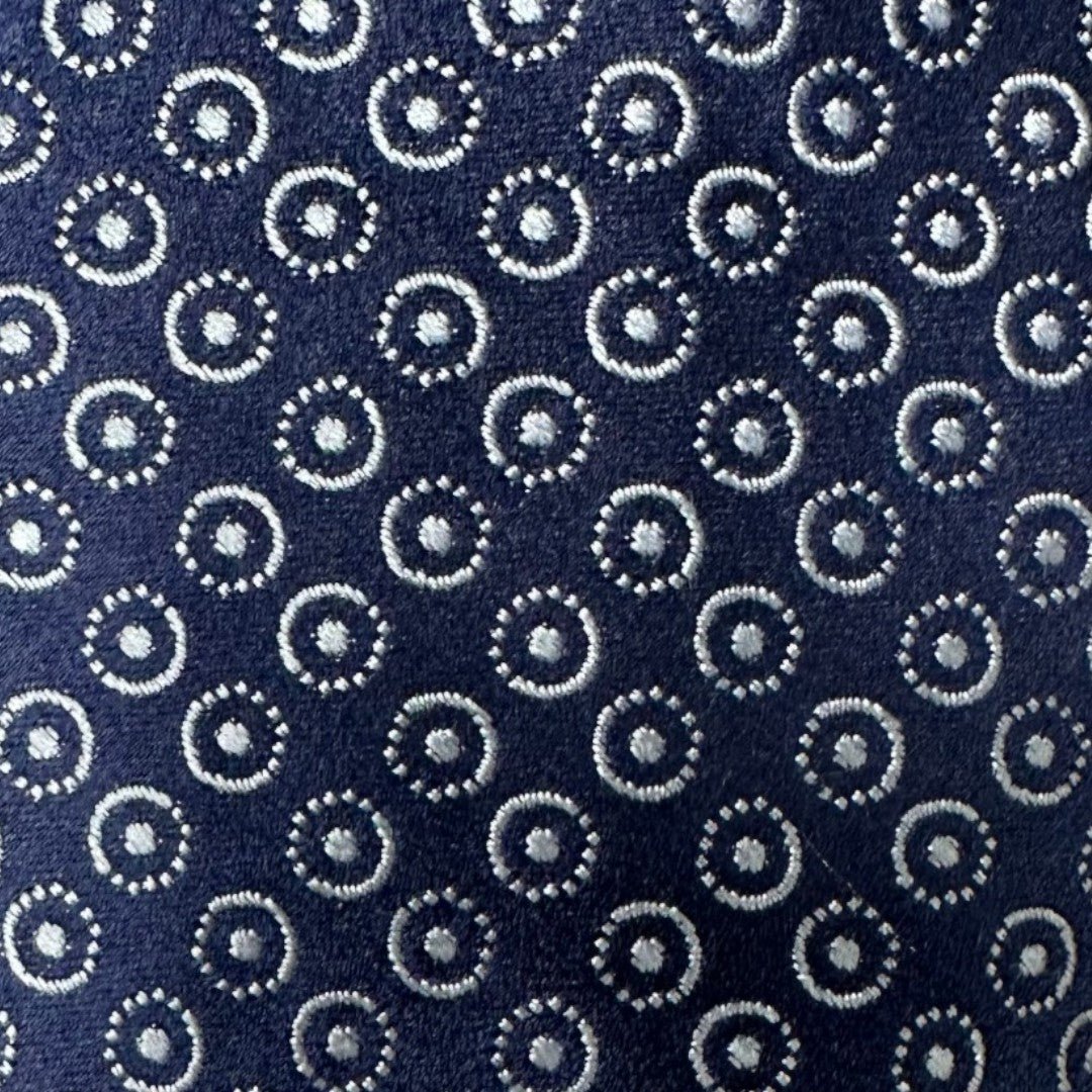 HENRY SARTORIAL X CANTINI Silk Woven Tie SKY - Henry Bucks
