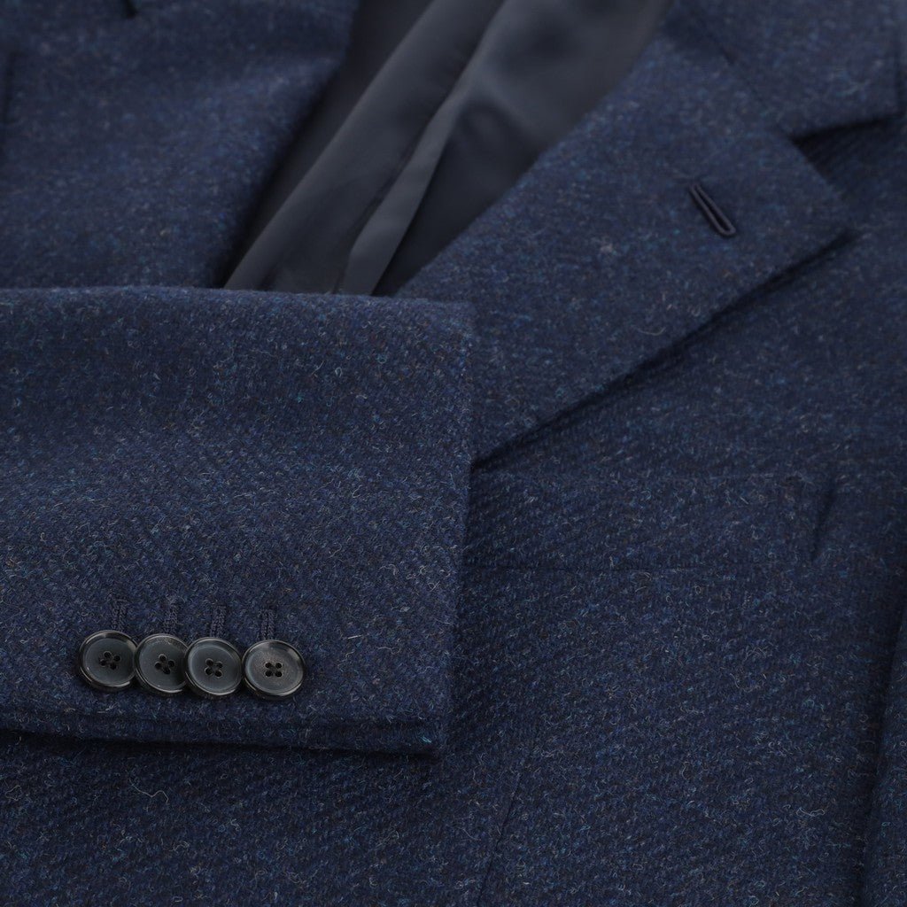 HENRY SARTORIAL X CARUSO 100%Wool Blazer NAVY REG - Henry Bucks