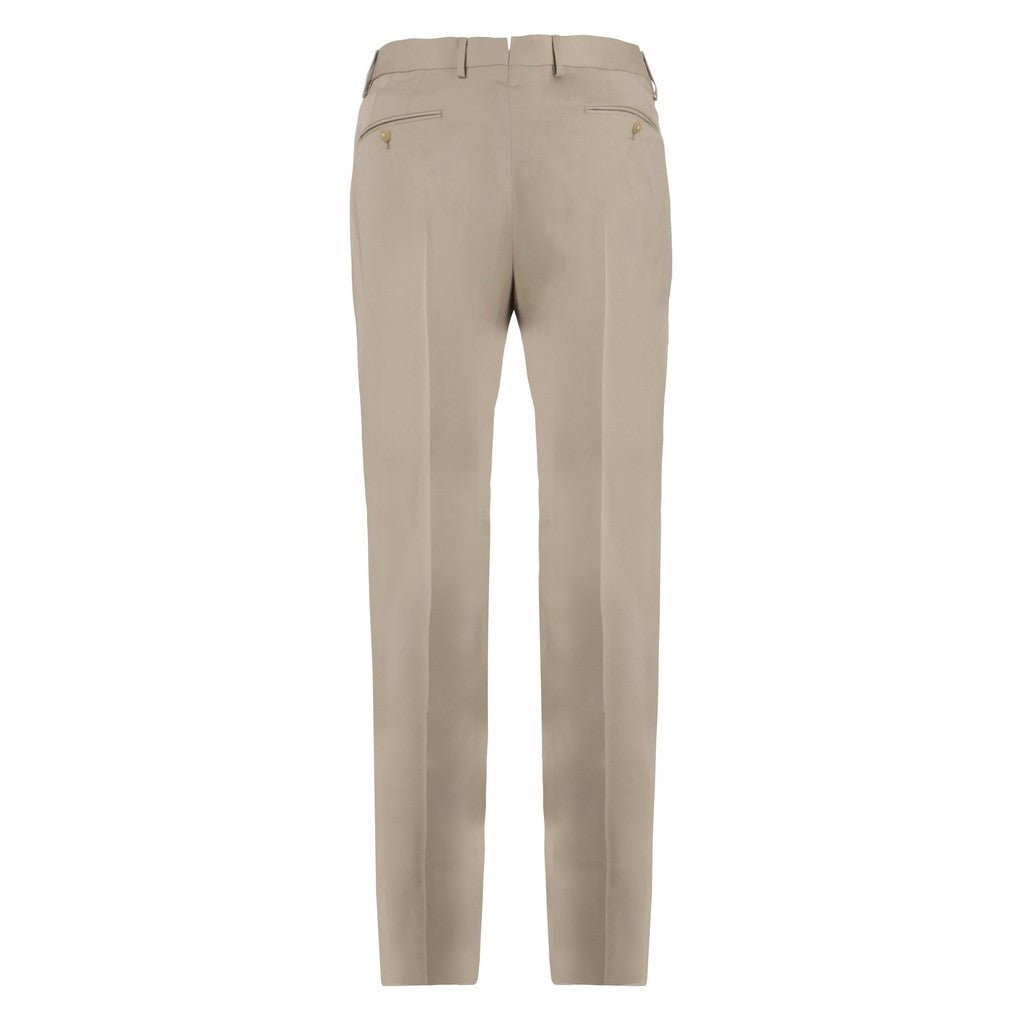 HENRY SARTORIAL x CARUSO Formal Trouser TAUPE - Henry Bucks