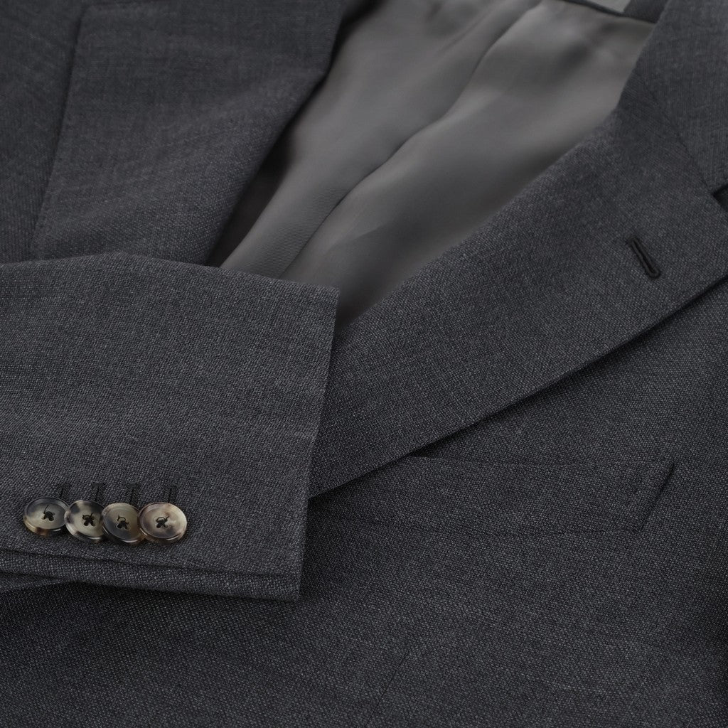 HENRY SARTORIAL X CARUSO Wool Cashmere Blazer CHARCOAL - Henry Bucks