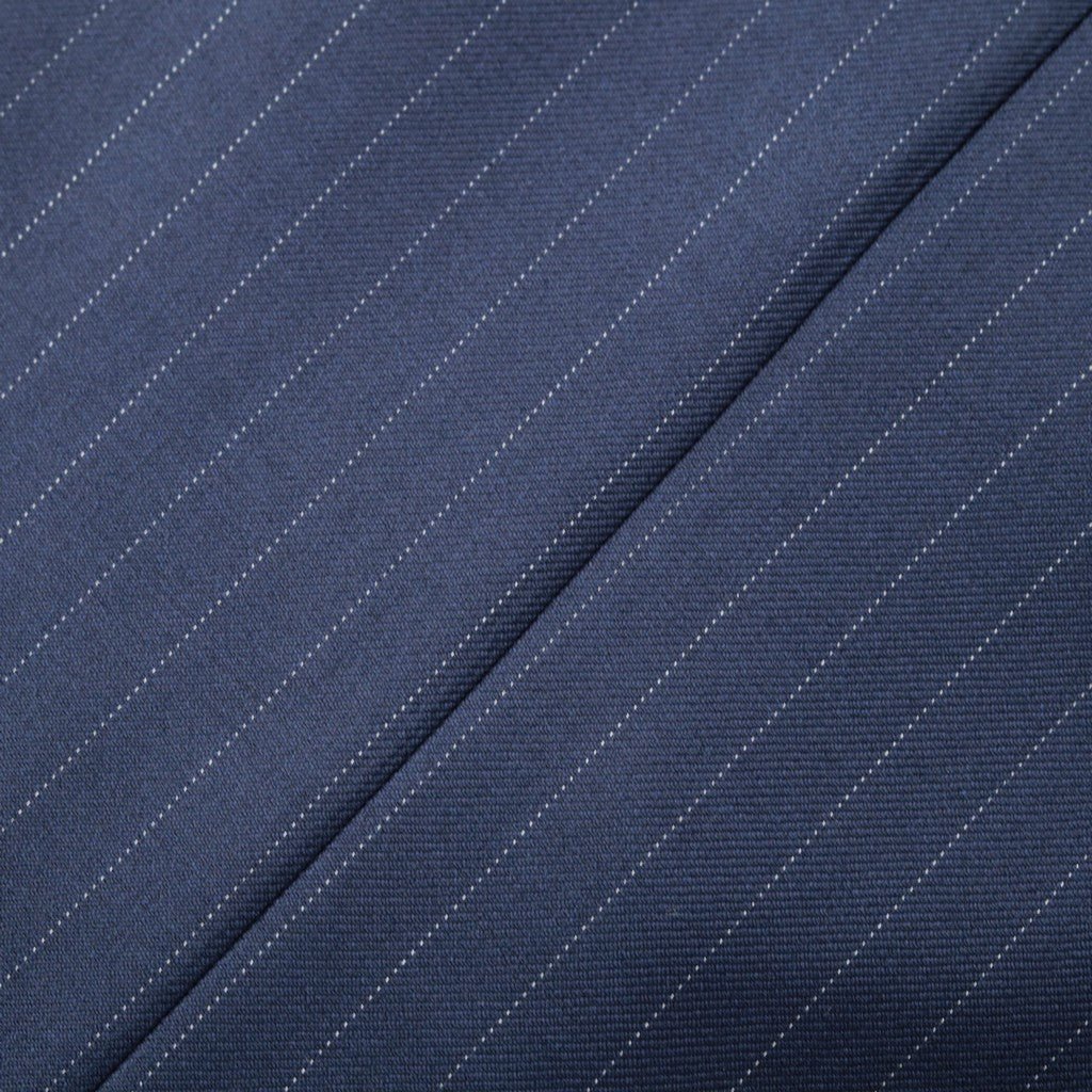 HENRY SARTORIAL x CARUSO Wool Pinstripe Suit NAVY REG - Henry Bucks