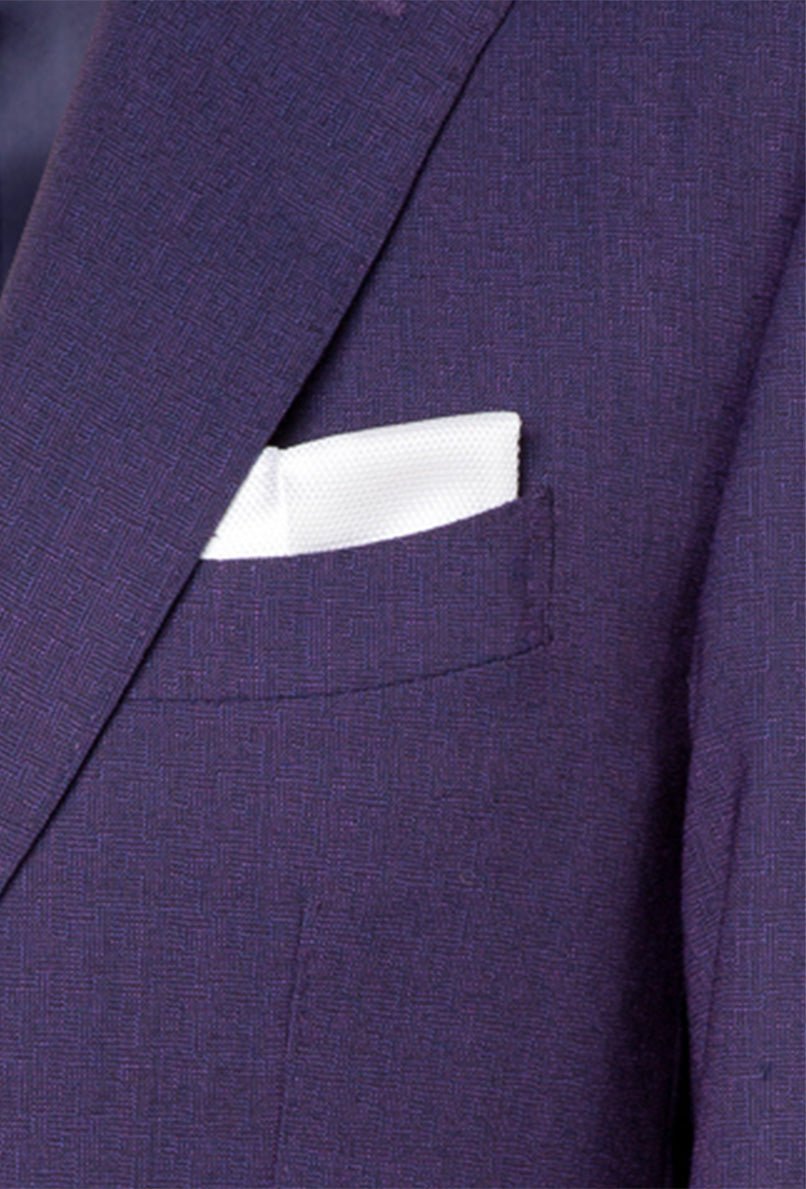 Henry Sartorial x Dormeuil Jacket BLUE/PURPLE REG - Henry BucksJACKETS64AW240010 - BLUPPL - R - 48