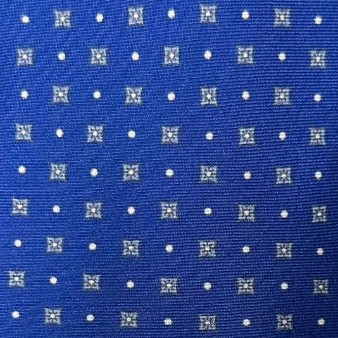HENRY SARTORIAL X FLORENCE STYLE Twill Fantasia Tie BLUE - Henry Bucks