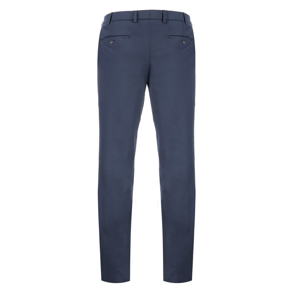 HENRY SARTORIAL X HILTL Chino With Slant Pocket NAVY - Henry Bucks