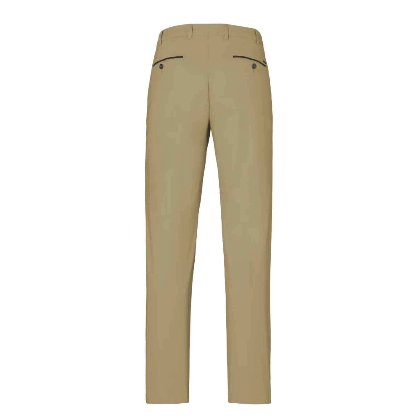 HENRY SARTORIAL X HILTL Peaker S Flat Front Business Chino BEIGE - Henry Bucks