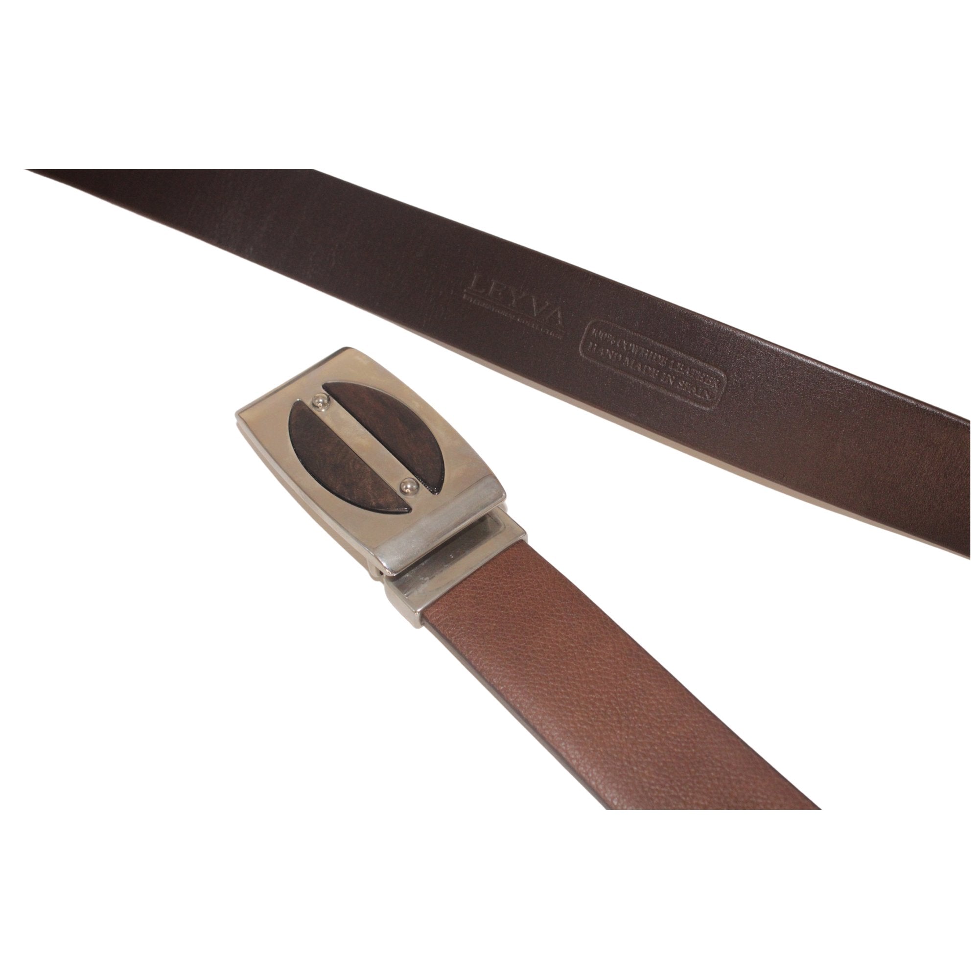 LEYVA Cow Leather Belt BROWN - Henry BucksBelts69AW240033 - BROWN - 40"