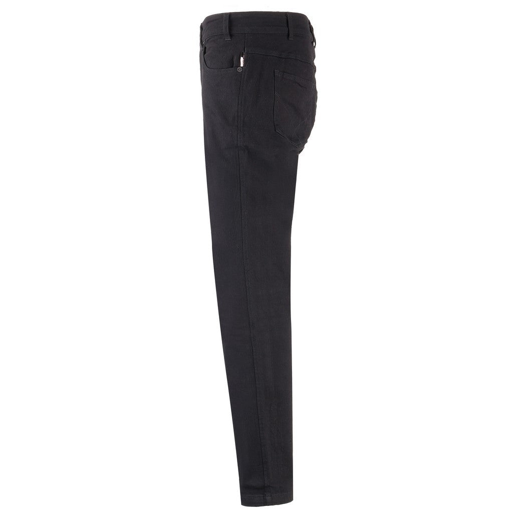 MCKINNON 5 Pocket Cotton Jeans BLACK - Henry Bucks