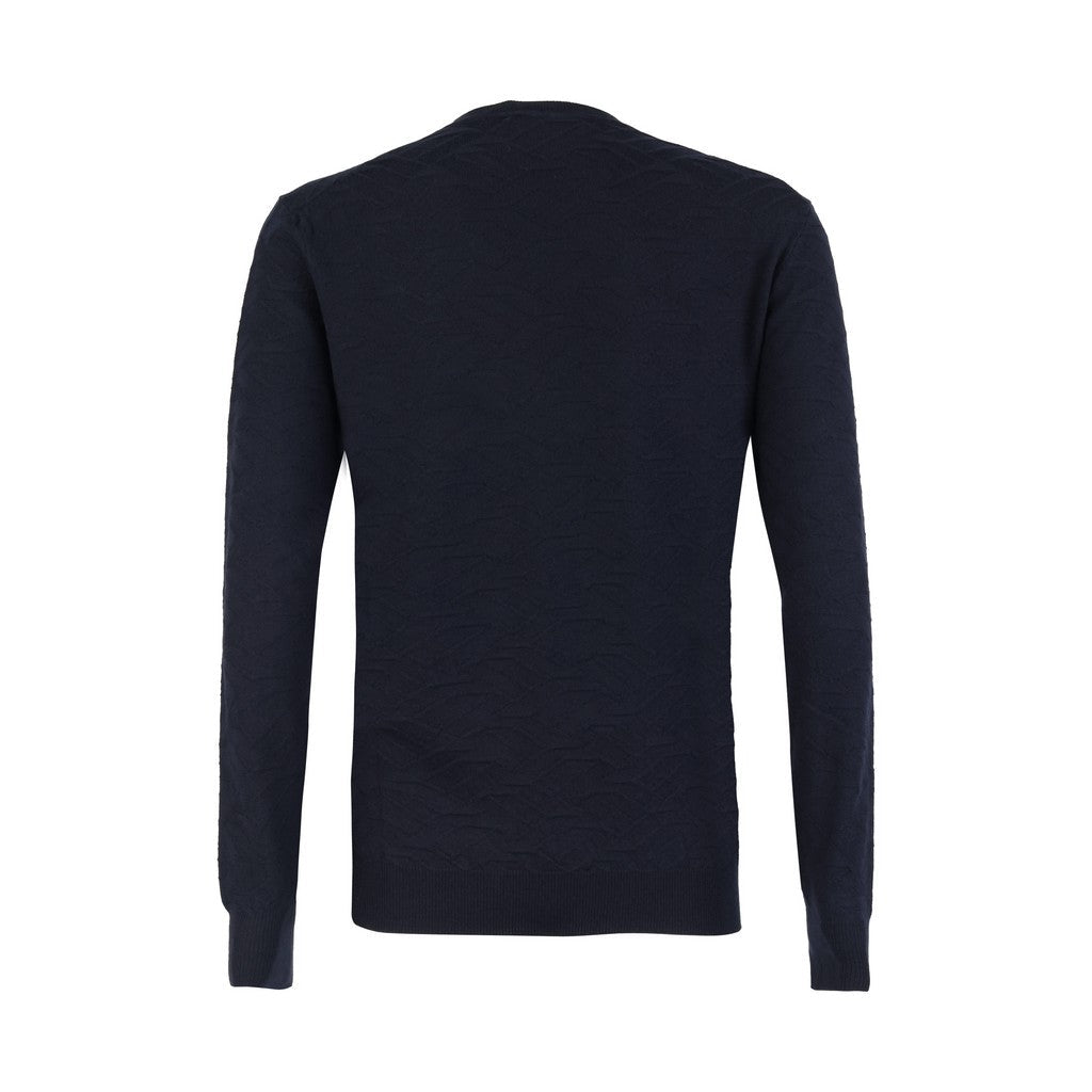 MCKINNON & CO X FERRANTE Merino Crewneck NAVY - Henry Bucks