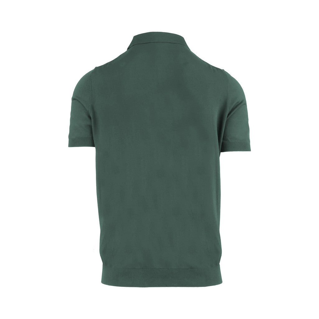 McKINNON & CO X FERRANTE Zip Front Polo OLIVE - Henry Bucks