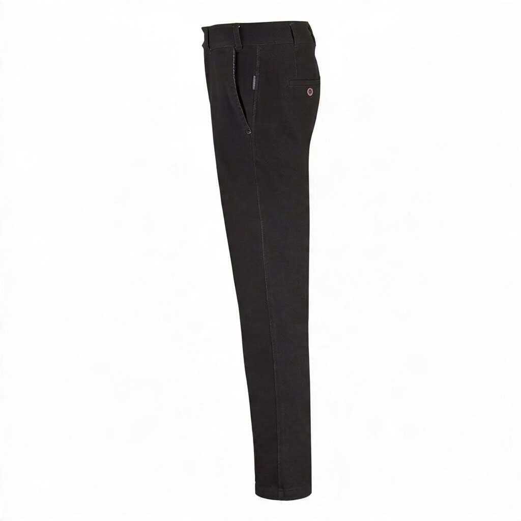 MCKINNON Straight Leg Cotton Jeans BLACK - Henry Bucks