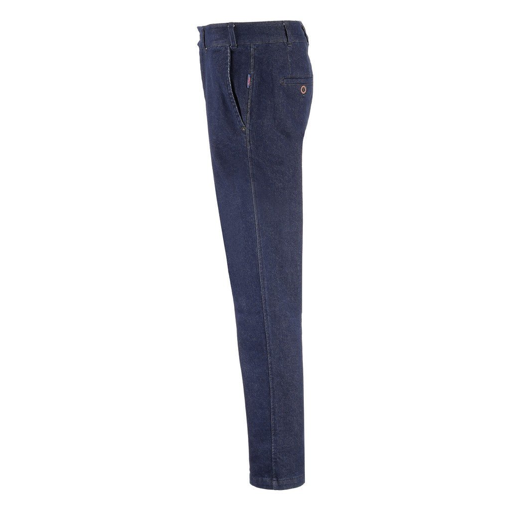 MCKINNON Straight Leg Cotton Jeans INDIGO - Henry Bucks