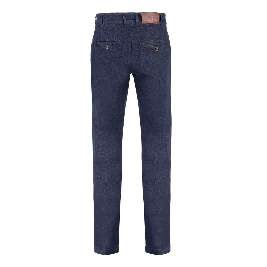 MCKINNON Straight Leg Cotton Jeans INDIGO - Henry Bucks
