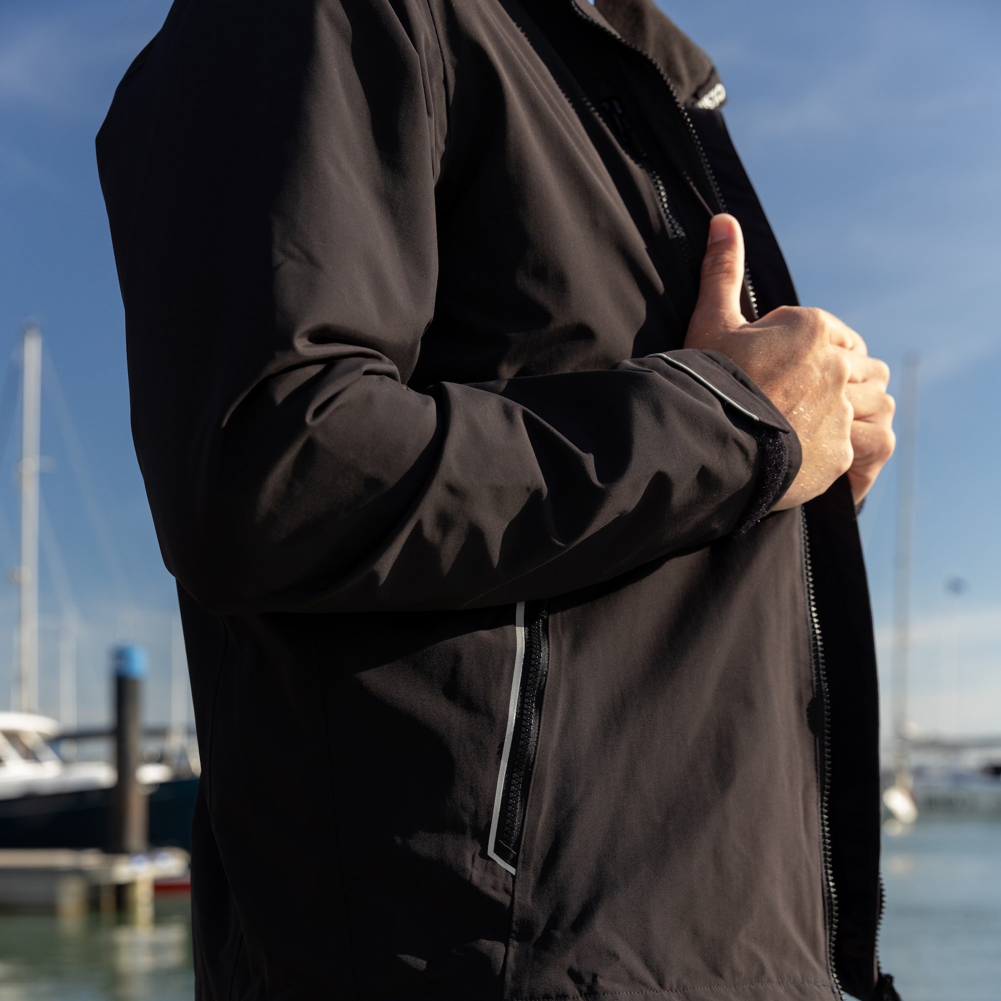 MUSTO BR1 Corsica Jacket BLACK (Online only*) - Henry Bucks