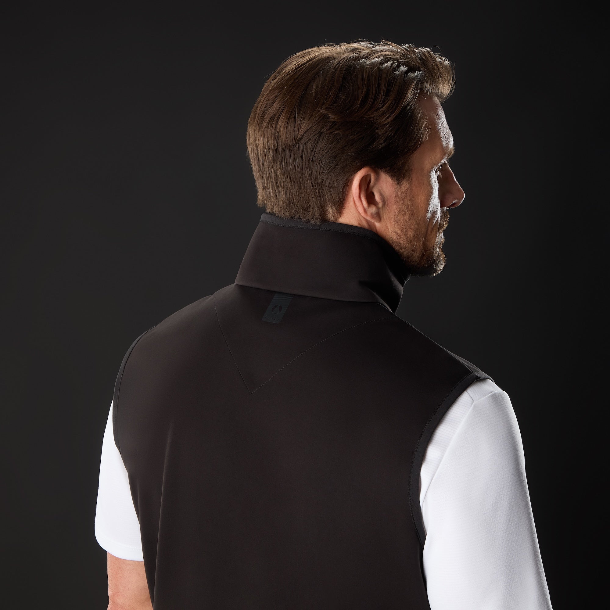 MUSTO Evo Crew Softshell Vest BLACK (Online only*) - Henry Bucks