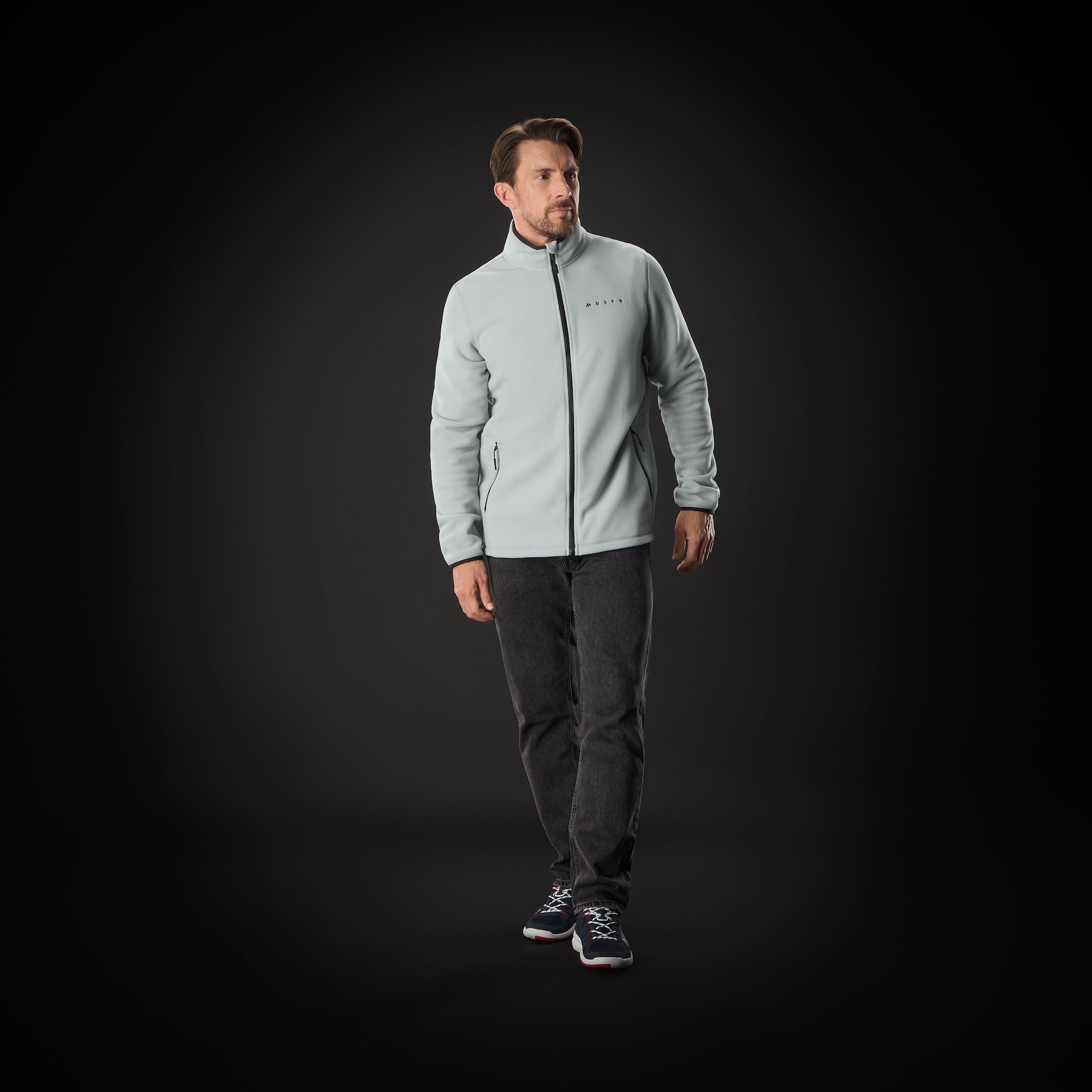 MUSTO Evo Polarteca® 200 Jacket QUARRY (Online only*) - Henry Bucks