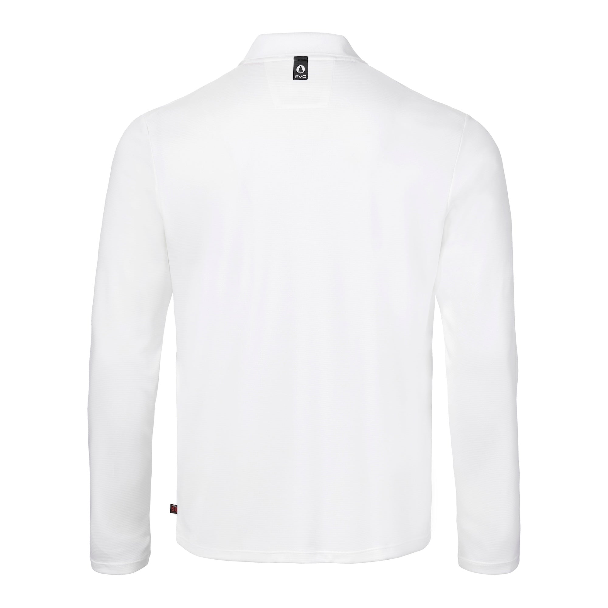 MUSTO EVO Sunblock Long Sleeve Polo WHITE (Online only*) - Henry Bucks