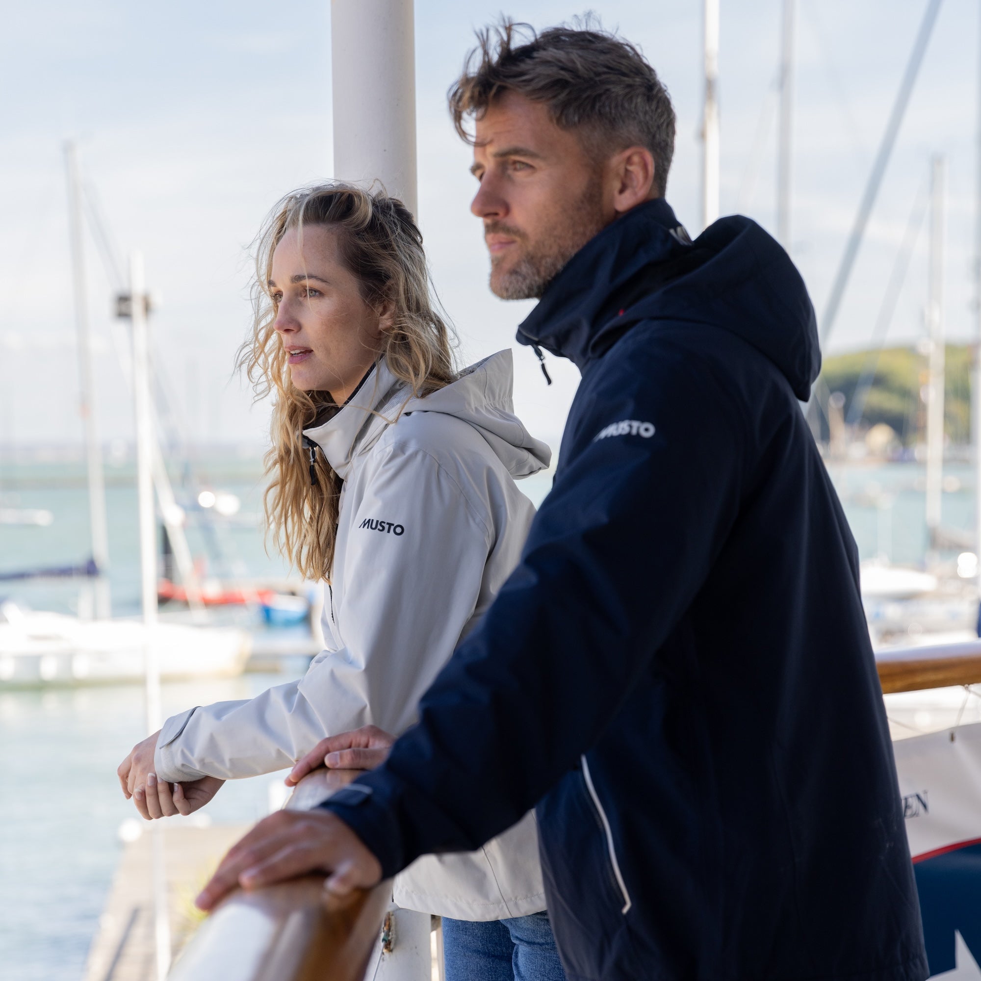 MUSTO Sardinia Jacket NAVY (Online only*) - Henry Bucks