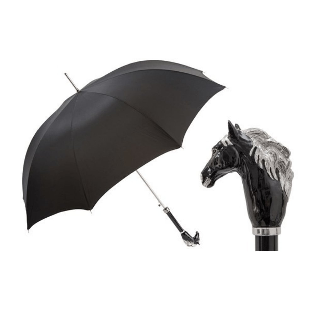 PASOTTI Brass Horse Umbrella - Henry Bucks