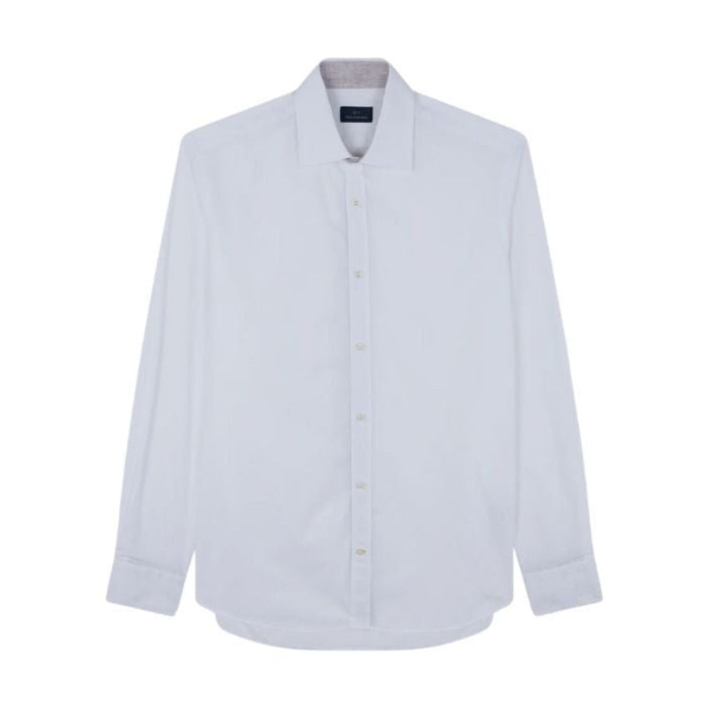 PAUL & SHARK Cotton Poplin Shirt WHITE - Henry Bucks