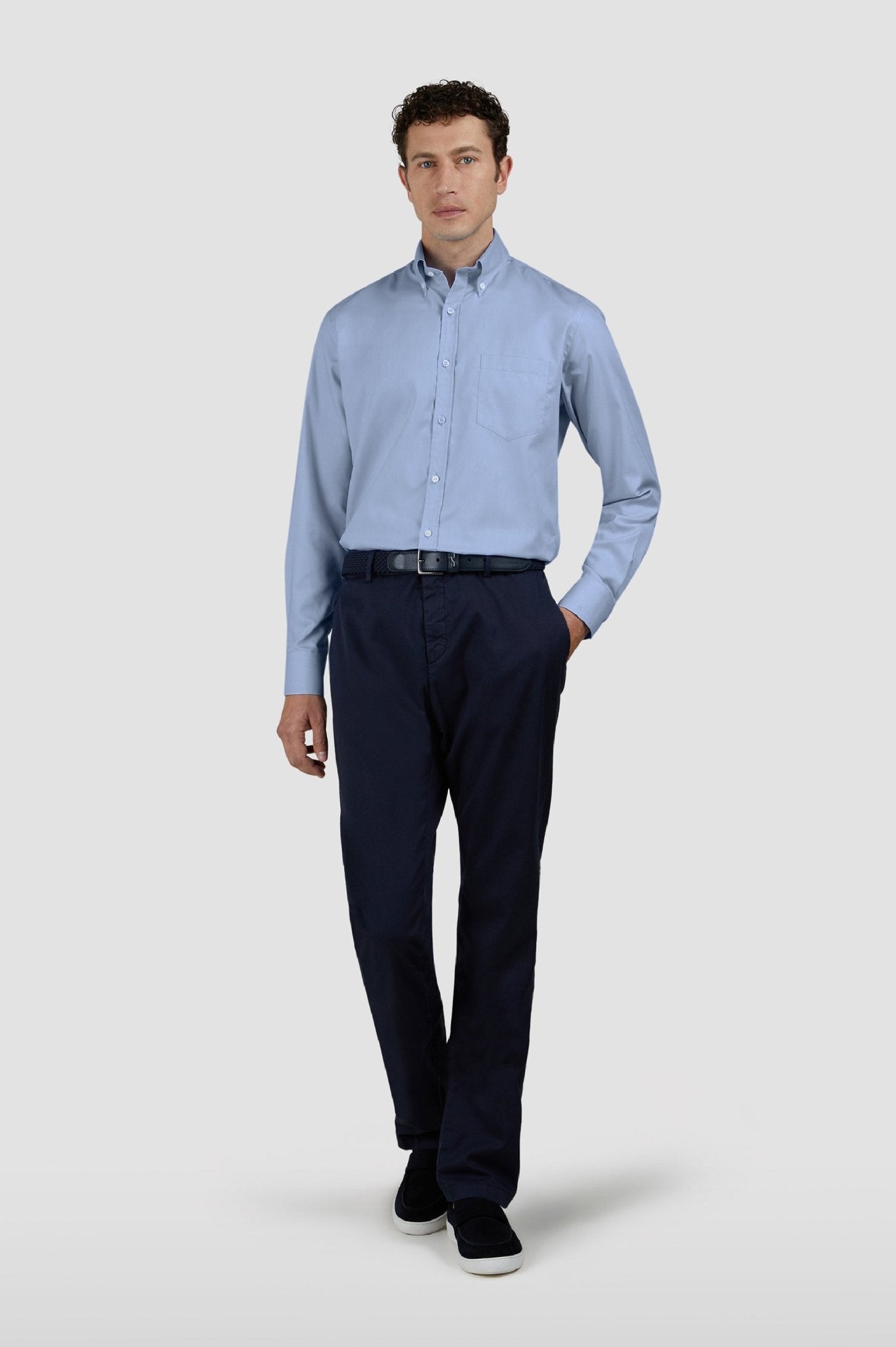 PAUL & SHARK Cotton Shirt LIGHT BLUE - Henry Bucks