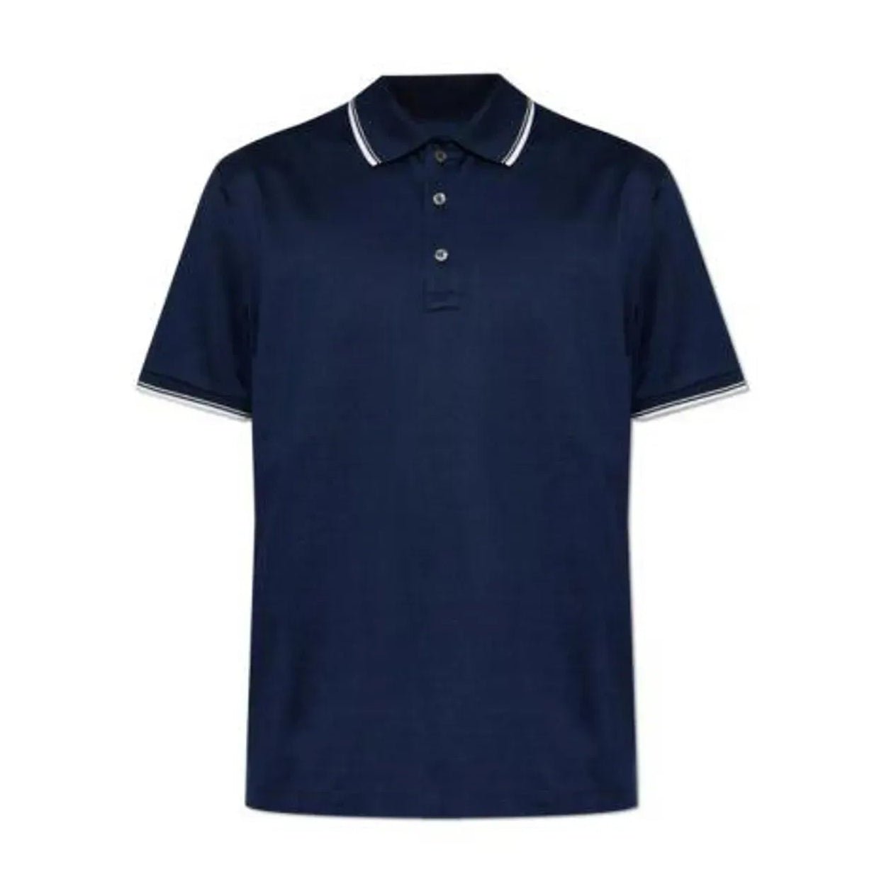 PAUL & SHARK Mercerised Cotton Polo NAVY - Henry Bucks