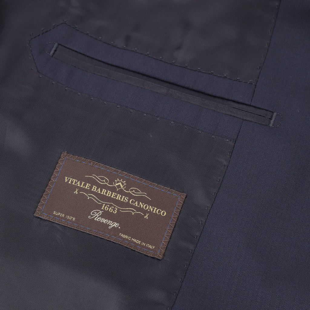SARTORIAL EDGE Wool Suit NAVY - Henry Bucks