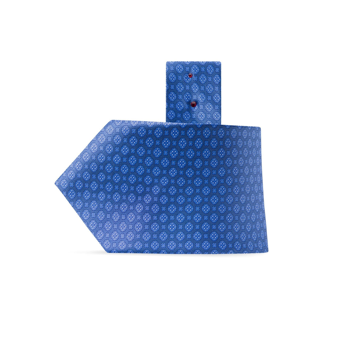 STEFANO RICCI Luxury Handmade Silk Tie BLUE - Henry Bucks
