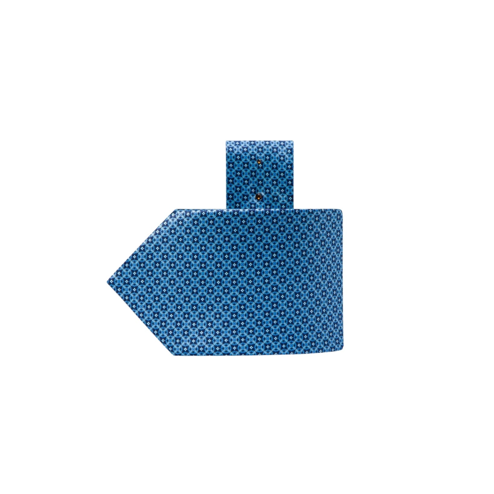 STEFANO RICCI Luxury Silk Long Tie BLUE/LIGHT BLUE - Henry Bucks