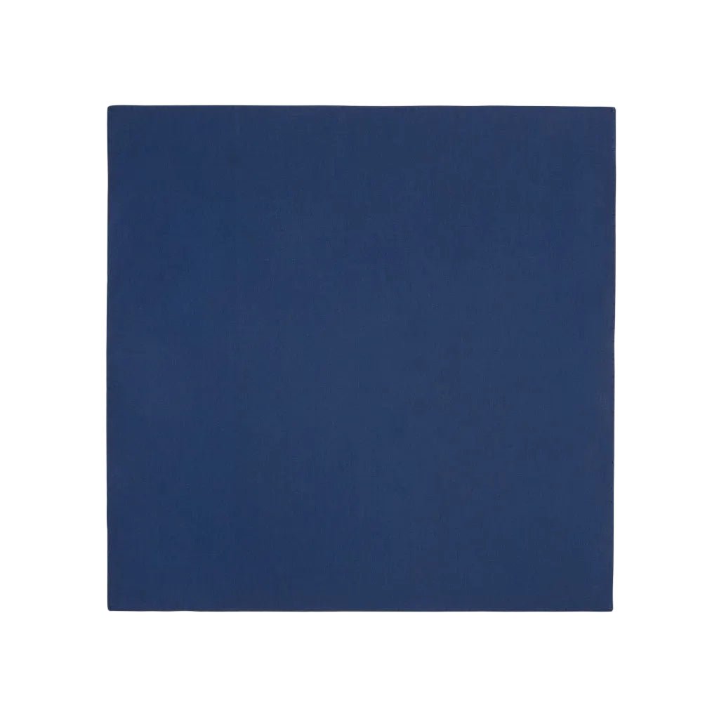 STEFANO RICCI Silk Pocket Square NAVY - Henry Bucks