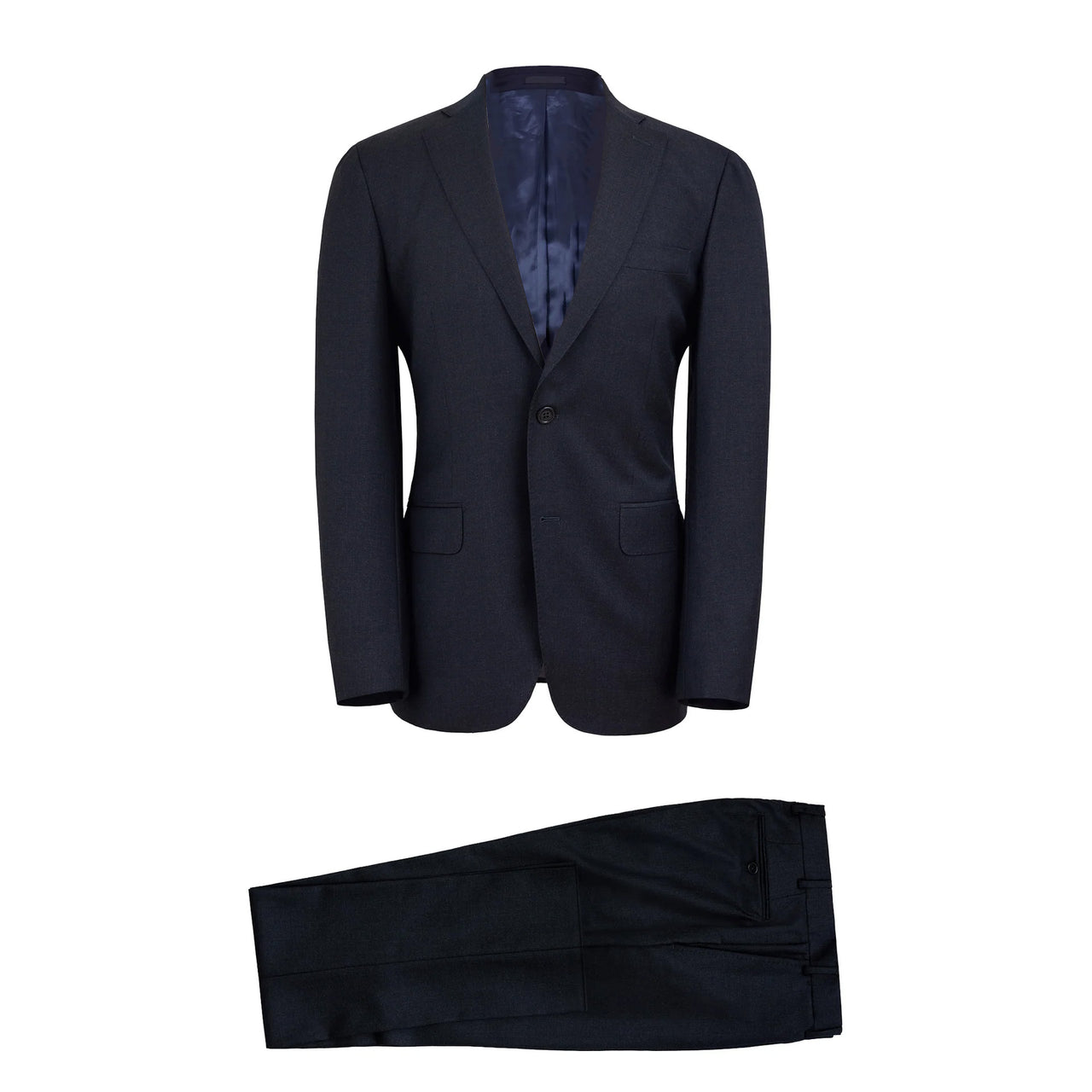 HENRY SARTORIAL Twill Suit CHARCOAL REG