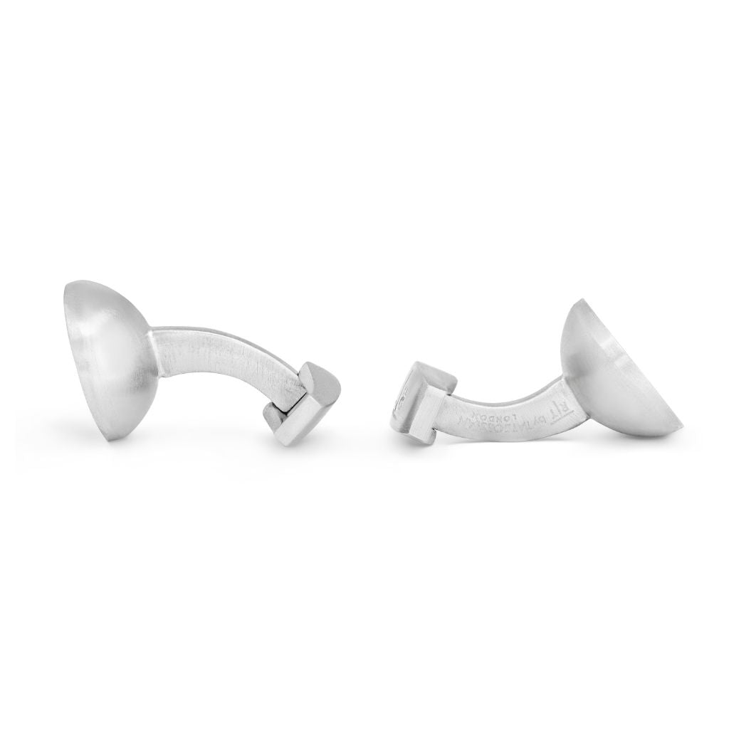 TATEOSSIAN Round Cufflinks BLUE - Henry Bucks