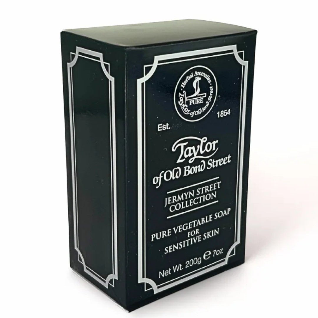 TAYLOR OF OLD BOND STREET Jermyn Street Bath Soap 200g - Henry Bucks