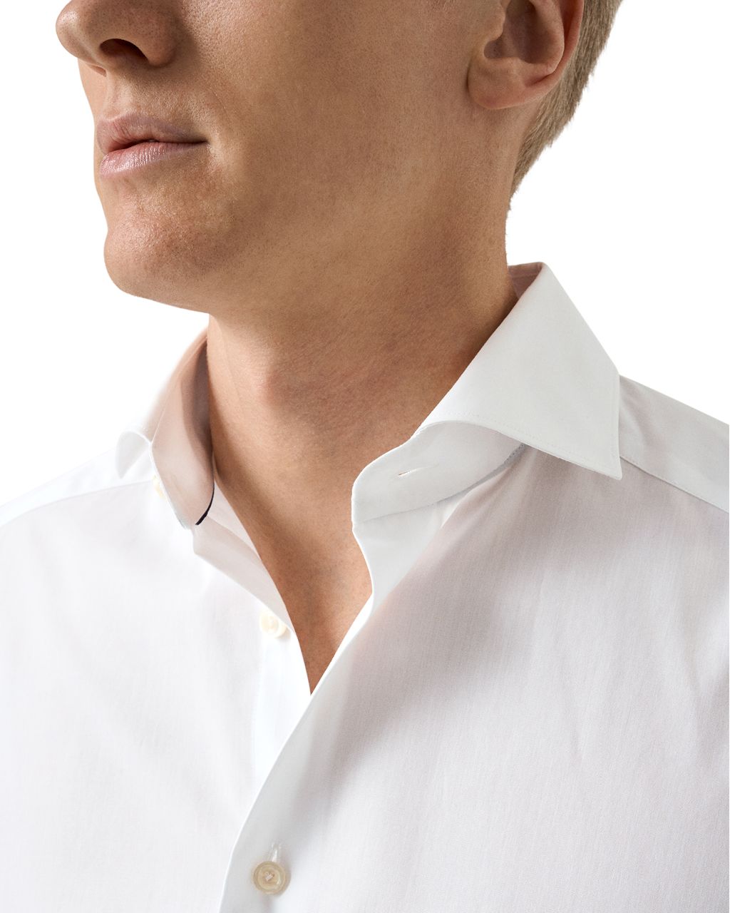 ETON Breeze Cotton Shirt WHITE