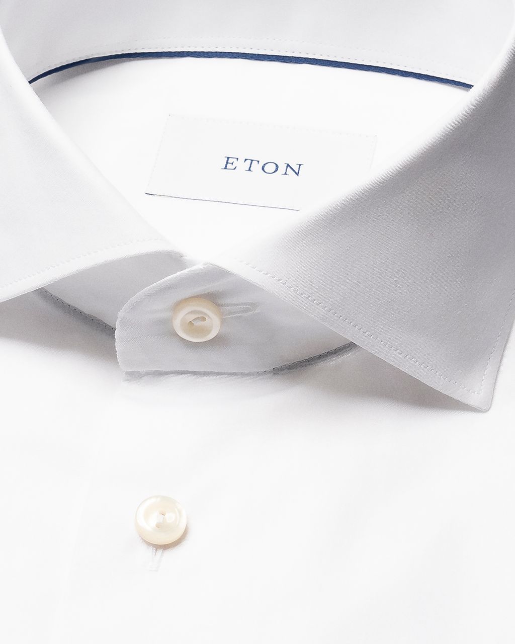 ETON Breeze Cotton Shirt WHITE