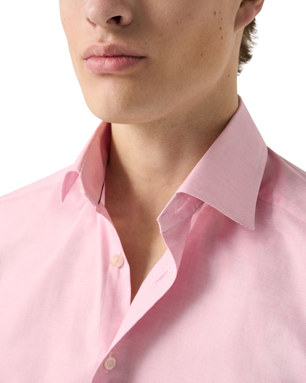 ETON Signature Oxford Cotton Shirt PINK