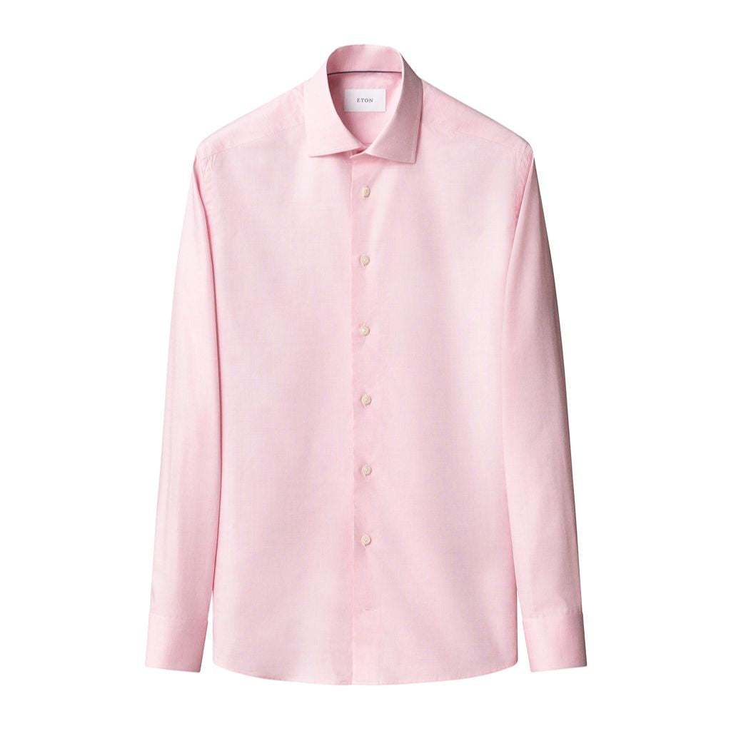 ETON Signature Oxford Cotton Shirt PINK