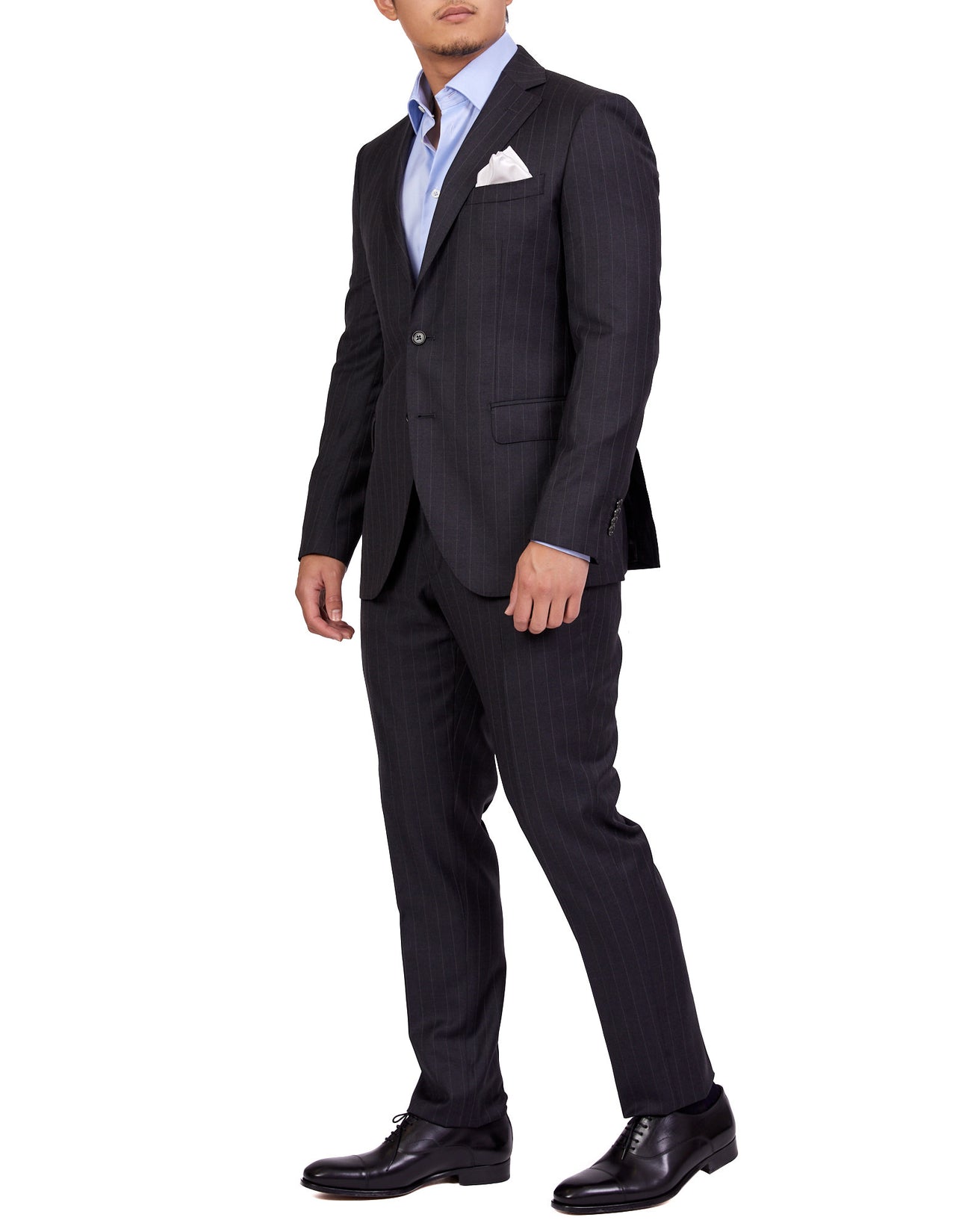 Henry Sartorial Boston Suit Charcoal LG